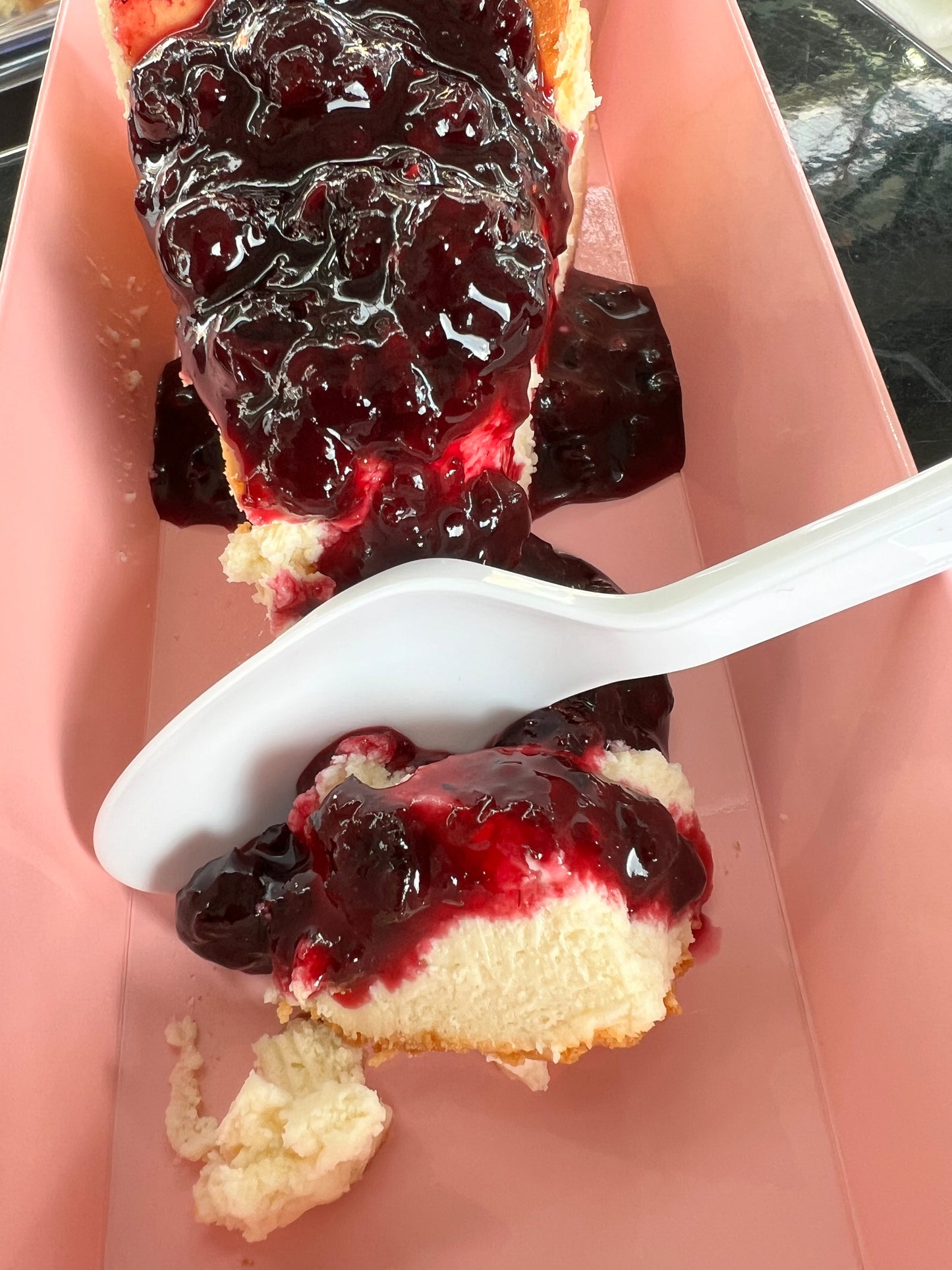 Basque Cheesecake Medium with Berry Blend Topping (Pick up in store or free delivery within 5 miles with a minimum purchase of $40.)