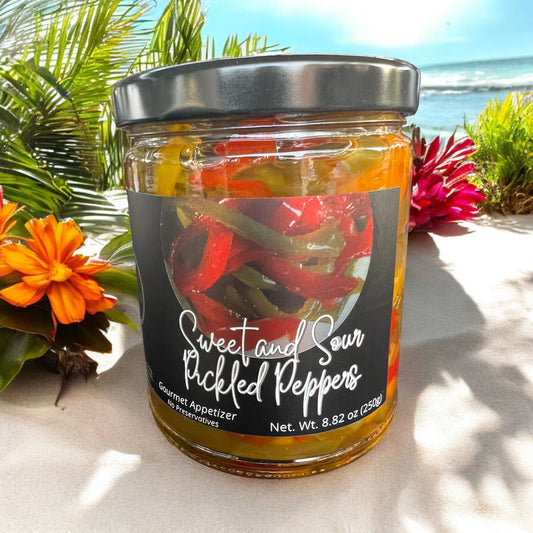 Sweet and Sour Pickled Peppers